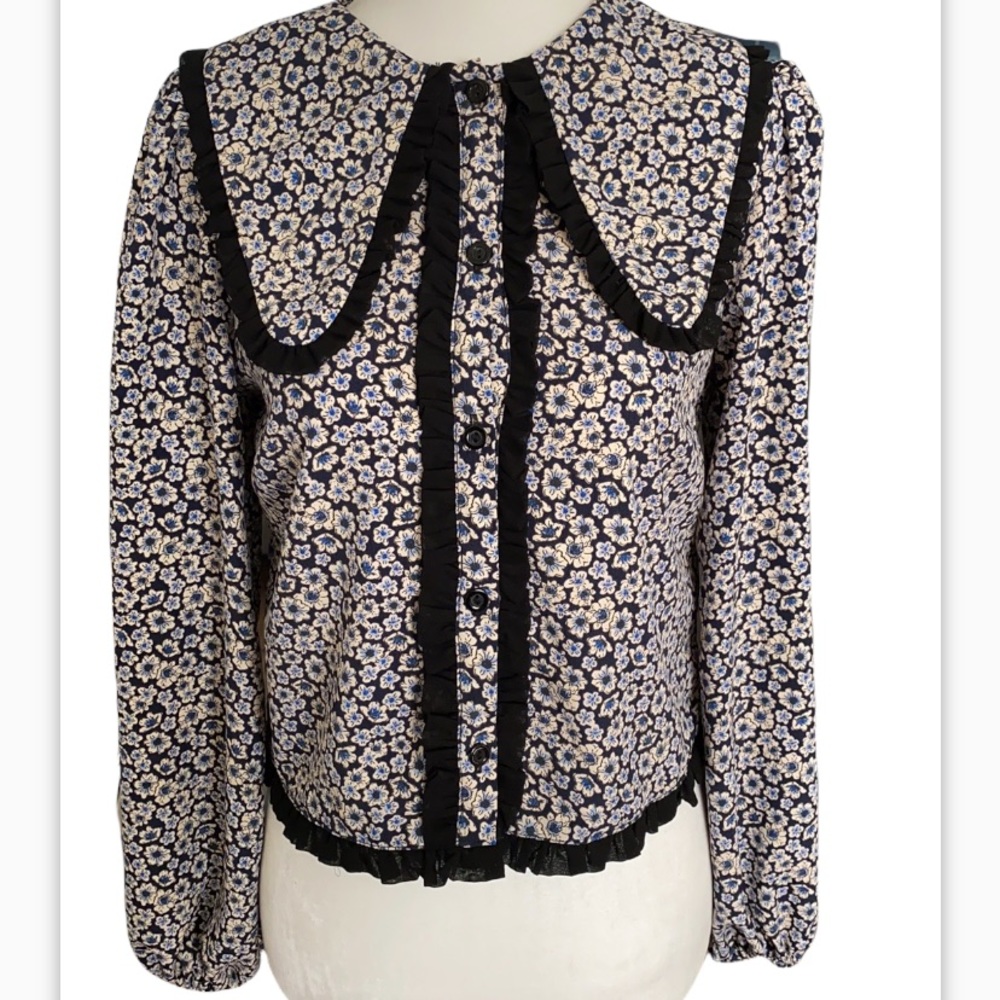 TOPSHOP | Floral button down